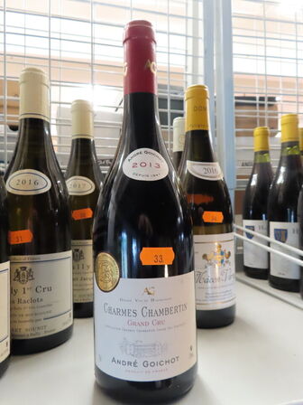 1 fl. rødvin, CHARMES CHAMERTIN GRAND CRU 2013, André Goichot 