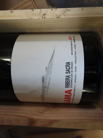 1 fl. rødvin, LALAMA 2017, Dominio do Bibei, Ribeiro, Galicia - 1,5L Magnum