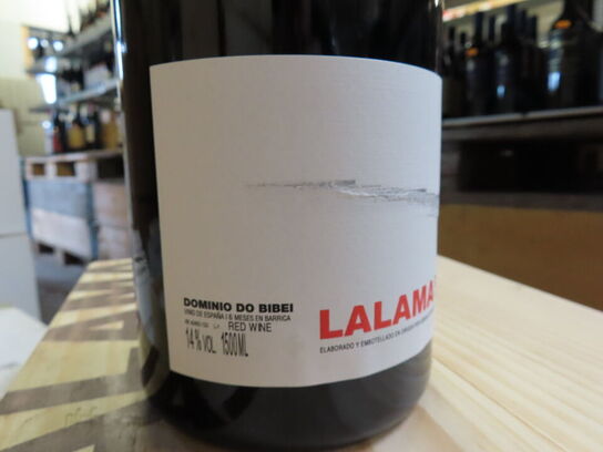 3 fl. rødvin, LALAMA 2017, Dominio do Bibei, Ribeiro, Galicia - 1,5L Magnum