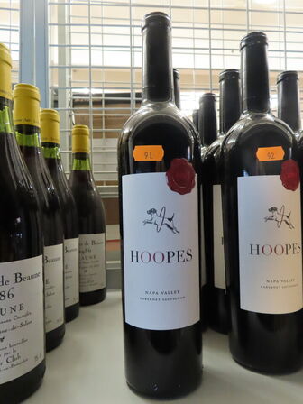4 fl. rødvin, HOOPERS 2013