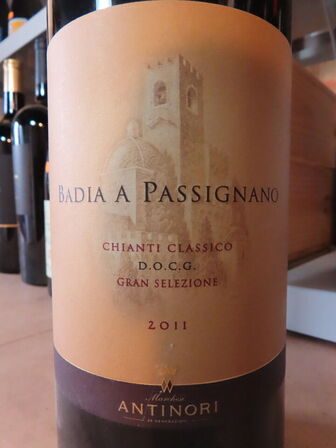 1 fl. rødvin, BADIA A PASSIGNANO 2011 - 1,5L Magnum