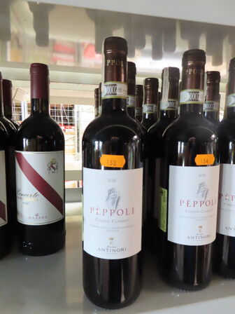 5 fl. rødvin, PÉPPOLI CHIANTI CLASSICO 2021, Marchesi Antinori Toscana