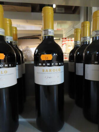 3 fl. rødvin, MANZONE BAROLO DOCG GRAMOLERE 2013