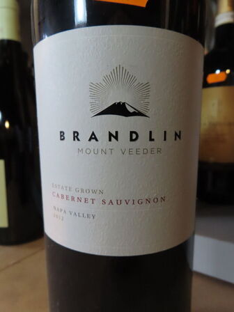 1 fl. rødvin, BRANDLIN MOUNT VEEDER 2012 - 1,5L Magnum