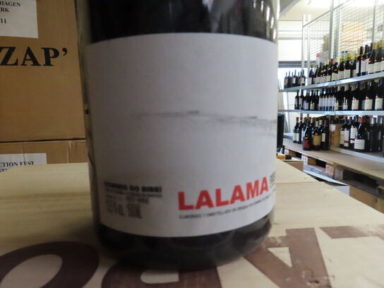 6 fl. rødvin, LALAMA 2015, Dominio do Bibei, Ribeiro, Galicia