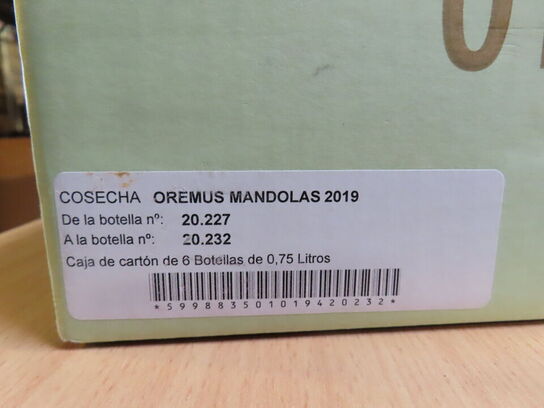 6 fl. hvidvin, OREMUS MANDOLAS FURMINT 2019