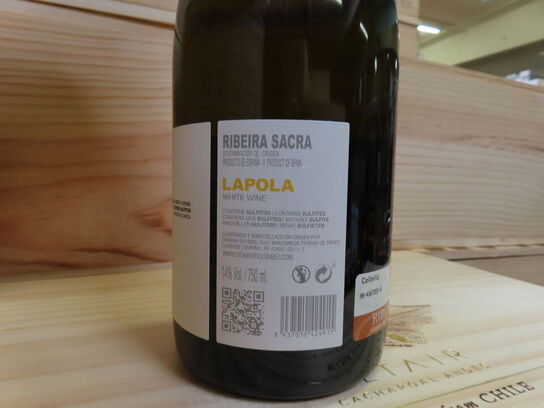 6 fl. hvidvin, LAPOLA 2020, Dominio do Bibei, Ribeiro, Galicia