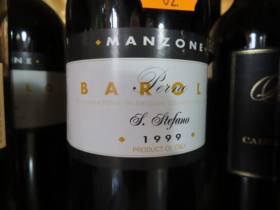 1 fl. rødvin, MANZONE BAROLO DOCG S. STEFANO DI PERNO 2001