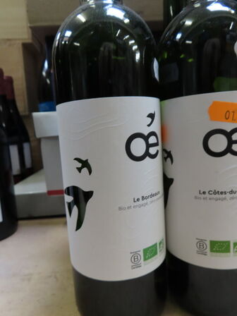 4 fl. hvidvin, OÉ LE BORDEAUX ROUGE