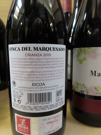 6 fl. rødvin, FINCA DEL MARQUESADO 20149