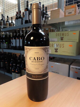 1 fl. rødvin, CABO DE HORNOS 2021, San Pedro Cabo de Hornos Cabernet Sauvignon