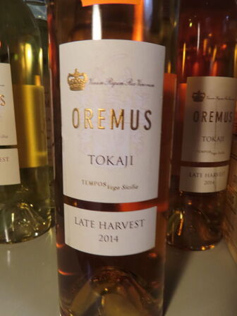 5 fl. dessertvin, OREMUS TOKAJI 2014, Late harvest, Tempos Vega Sicilia