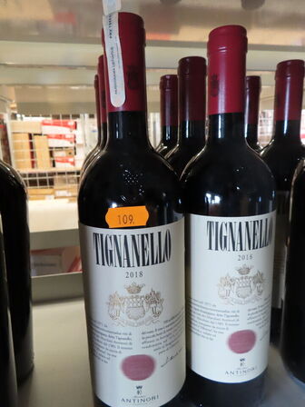 6 fl. rødvin, TIGNANELLO 2018, Antinori Tignanello, Toscana IGT