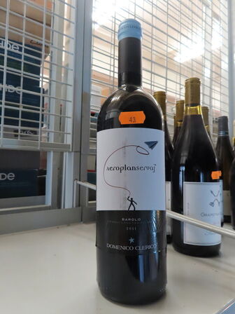 1 fl. rødvin, AEROPLANSERVEJ BAROLO 2011, Domenico Clerico Servaj Serralunga
