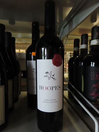 6 fl. rødvin, HOOPERS 2013, Hoopes Vineyard Napa Valley Cabernet Sauvignon