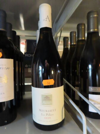 4 fl. rødvin, MEURSAULT LES PELLANS 2018, Domaine d'Ardhuy