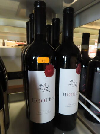 6 fl. rødvin, HOOPERS 2013, Hoopes Vineyard Napa Valley Cabernet Sauvignon