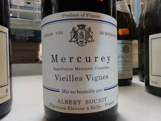 1 fl. rødvin, MERCUREY VIEILLES VIGNES 2017, Clos des Montaigus, Maison Albert 