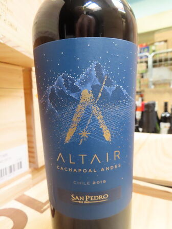 6 fl. rødvin, ALTAIR CACHAPOLA ANDES 2019, Cachapoal Valley, Chile 