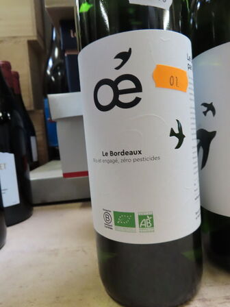 4 fl. hvidvin, OÉ LE BORDEAUX ROUGE