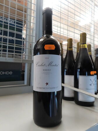 1 fl. rødvin, CIABOT MENTIN BAROLO 2010, Domenico Clerico