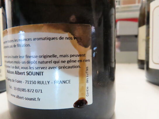 1 fl. hvidvin, RULLY 1er CRU LES RACLOTS 2016, Maison Albert Sounit 
