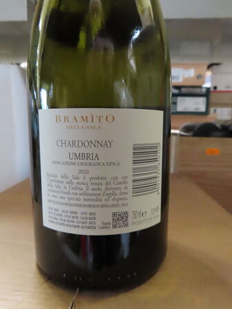 6 fl. hvidvin, BRAMITO DELLA SALA CHARDONNAY 2023, Antinori Bramito Castello