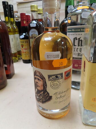 7 fl. blandet alkohol