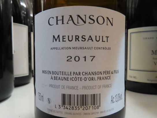 1 fl. hvidvin, CHANSON MEURSAULT 2017, Domaine Chanson, Burgundy