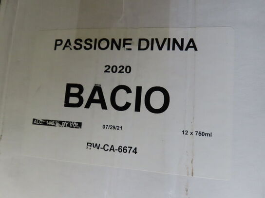 12 fl. hvidvin, PASSIONE DIVINA BACIO 2020