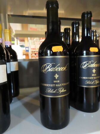4 fl. rødvin, BABCOCK 2019, Cabernet Sauvignon Block 15, Santa Ynez Valley