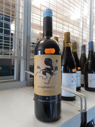 1 fl. rødvin, AEROPLANSERVEJ BAROLO 2011, Domenico Clerico Servaj Serralunga