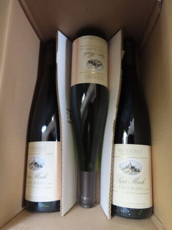 3 fl. hvidvin, SIPP MACK PINOT BLANC 2000, Alsace, France