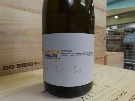 6 fl. hvidvin, LAPOLA 2019, Dominio do Bibei, Ribeiro, Galicia