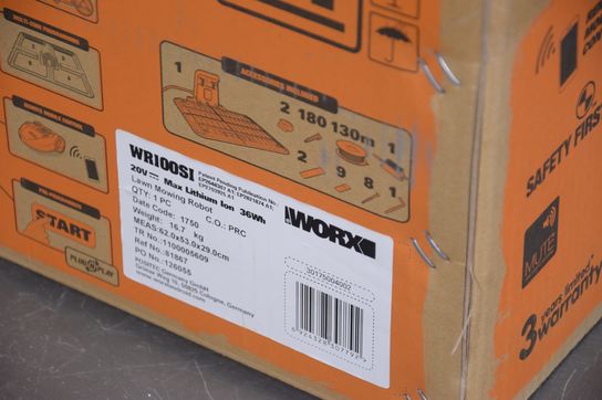 Worx Robotplæneklipper S390 - Remote mobile control (ubrugt)