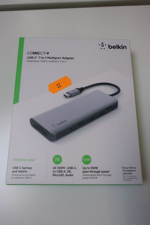 2 stk. Multiport adapter BELKIN AVC009