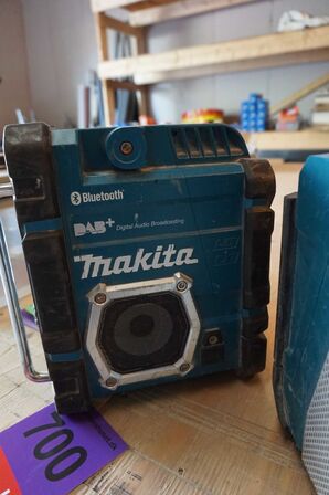 2 stk Makita radioer DAB+