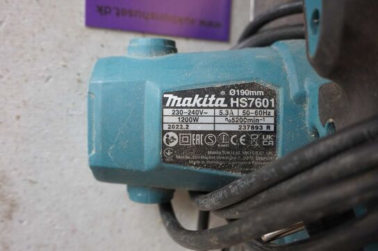 Makita Rundsav HS7601 Ø:190mm