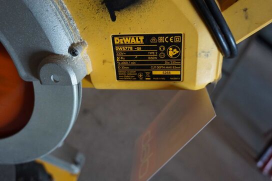 Dewalt Kap/gearingssav DWS778- Qs