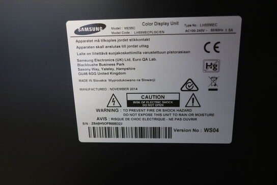 Led Fladskærm SAMSUNG ME55C