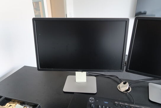 2 stk. Dell P2314Hc 23" skærme + keyboard & mus 