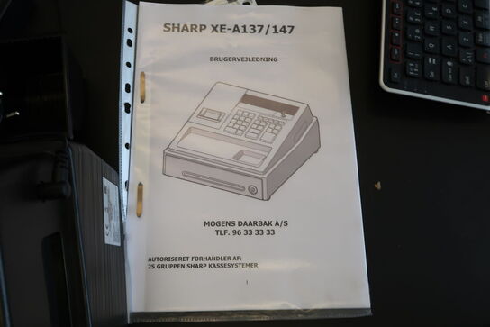 Kasseapparat, Sharp XE-A137