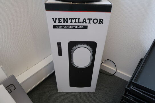 Ventilator med fjernbetjening 