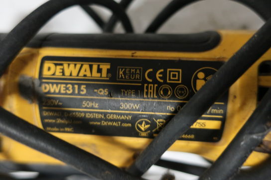 Feincutter DEWALT DWE315