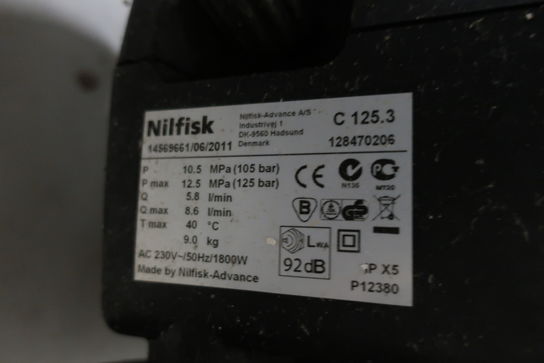 Højtryksrenser NILFISK C 125.3