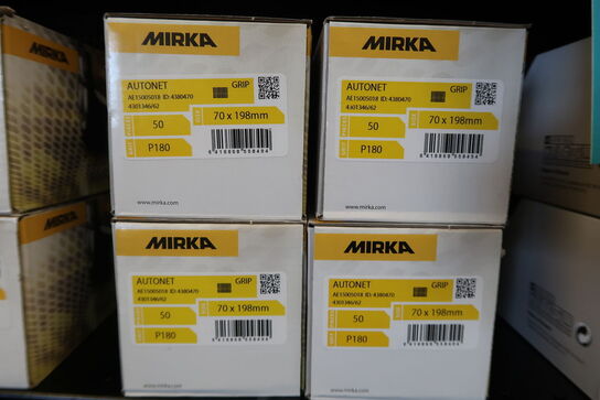 4 pk. Mikra Autonet 70x198mm P180 50 stk. i hver kasse