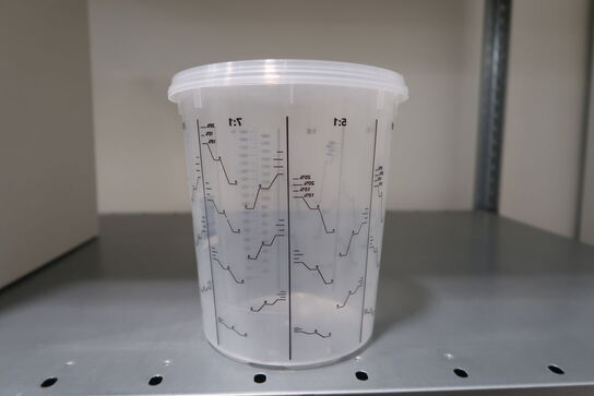 400 stk. Blandekopper 2300 ml - med låg