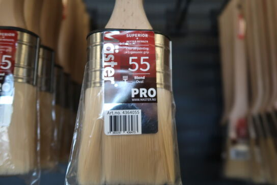 9 stk. Master Superior Blond ovalpensel 55 mm