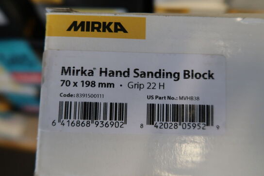 3 stk. ass. Mirka Hand Sanding block