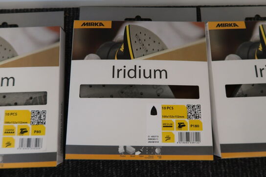 4 pk. Mikra Iridium slibepapir P80 & P180